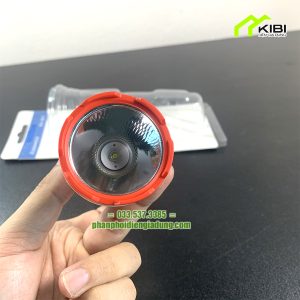 Đèn cầm tay KN 4511 kiều dáng gọn nhẹ, tích hợp 2 bóng led (Đèn pin led sử dụng bóng led công nghệ mới cho nguồn sáng mạnh và tuổi thọ cao)