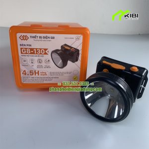 Đèn pin đội đầu G8 - 130 sử dụng pin lithium cao cấp