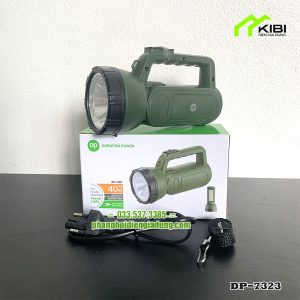 Đèn pin sạc điện DP - 7323 công suất 40W (Đèn pin sạc điện có thiết kế đẹp mắt với tay cầm riêng biệt)