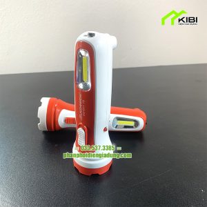 Đèn cầm tay KN 4511 kiều dáng gọn nhẹ, tích hợp 2 bóng led