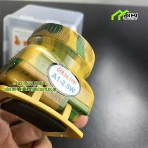 Đèn pin đeo đầu A1 Goldlion siêu sáng, 25W (Đèn pin mini sạc điện hoạt động với công suất 25W)