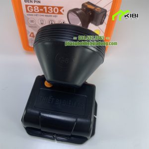 Đèn pin đội đầu G8 - 130 sử dụng pin lithium cao cấp