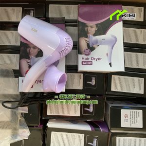 Máy sấy mini gấp gọn Dryer 6206 công suất 1400W (Máy sấy tóc mini gấp gọn có thiết kế nhỏ gọn, công suất 1400W)