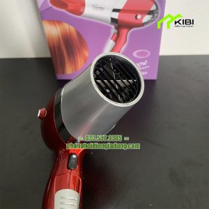 Máy sấy tóc tạo kiểu 2 chiều nóng lạnh Toshiba 8207 1800W (Máy sấy tóc đa năng với đầu tổi có thiết kế rộng cùng các thanh chắn bảo bệ)