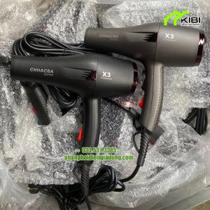 Máy sấy tóc công suất lớn CHHACBA X3 công suất 6000W (Máy sấy tóc công suất lớn có thiết kế 2 màu sang trọng)