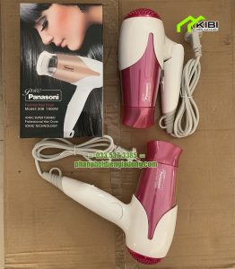 Máy sấy tóc cao cấp Panasoni 208 tay cầm gấp gọn (Máy sấy tóc cao cấp được thiết kế với tay cầm gấp gọn cùng kiểu dáng nhỏ nhắn)