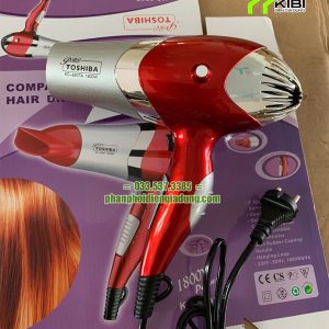 Máy sấy tóc tạo kiểu 2 chiều nóng lạnh Toshiba 8207 1800W Máy sấy tóc tạo kiểu 2 chiều nóng lạnh Toshiba 8207 1800W