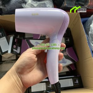 Máy sấy mini gấp gọn Dryer 6206 công suất 1400W Máy sấy mini gấp gọn Dryer 6206 công suất 1400W