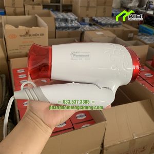 Máy sấy tóc mini Panasoni 205 công suất 1500W (Sấy 2 chiều có thiết kế tay cầm có thể gấp gọn lại được)