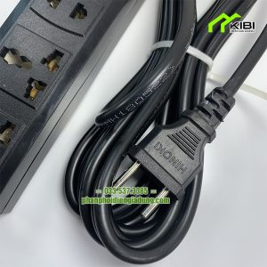 Ổ cắm điện đa năng Hinoki công suất 2200W, dây nguồn 4,5m (Ổ cắm điện nối dài có dây nguồn dài với chiều dài 4,5m)