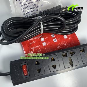 Ổ điện nối dài Hinoki 4 lỗ có công tắc Ổ điện nối dài Hinoki 4 lỗ có công tắc