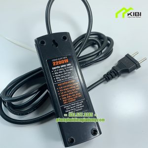 Ổ cắm điện đa năng Hinoki công suất 2200W, dây nguồn 4,5m