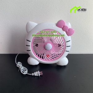 Quạt để bàn hình thú thiết kế nhỏ gọn, dễ thương (Quạt để giường với kích thước nhỏ gọn cùng hình ảnh động vật ngộ nghĩnh)