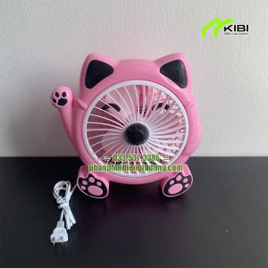 Quạt để bàn hình thú thiết kế nhỏ gọn, dễ thương