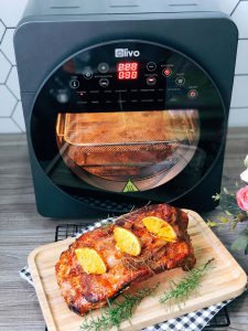 Sườn heo nướng tảng thơm ngon bằng nồi chiên không dầu