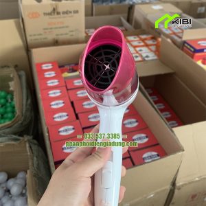 Máy sấy tóc cao cấp Panasoni 208 tay cầm gấp gọn (Máy sấy tạo kiểu có đầu thổi hỗ trợ tạo kiểu nhanh cho nhiều kiểu tóc)