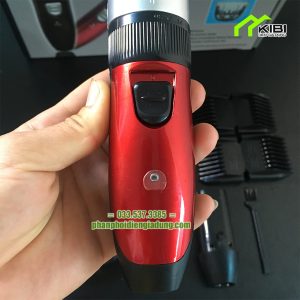 Tông đơ hớt tóc RFCD - 3100 sử dụng pin sạc, công suất 15W (Tông đơ cắt tóc gia đình có thiết kế nhỏ gọn dễ cầm nắm, điều khiển bằng nút bấm dễ dàng)