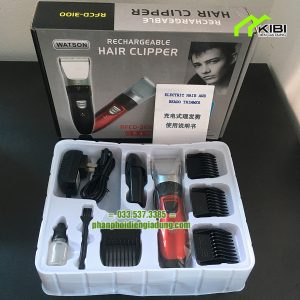 Tông đơ hớt tóc RFCD - 3100 sử dụng pin sạc, công suất 15W (Tông đơ hớt tóc cao cấp chuyên dùng để cắt tóc tại nhà)