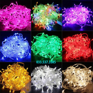 Đèn nháy led nhiều màu trang trí sân vườn