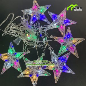 Đèn nháy mành hình ngôi sao dây dài 5m Đèn nháy mành hình ngôi sao dây dài 5m