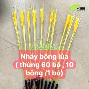 Đèn trang trí hình bông lúa, bó 10 bông, sáng vàng Đèn trang trí hình bông lúa, bó 10 bông, sáng vàng