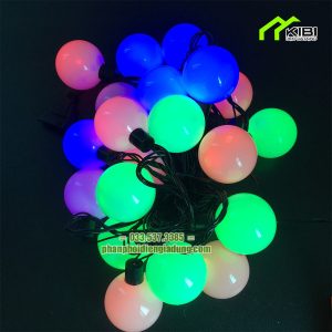 Đèn led thả mành hình trứng dây dài 5m Đèn led thả mành hình trứng dây dài 5m