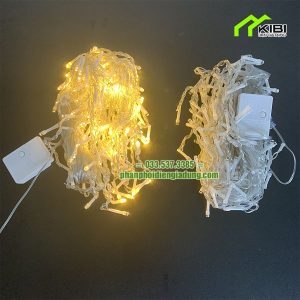 Đèn nháy thả mành 8m, 39 sợi sáng vàng Đèn nháy thả mành 8m, 39 sợi sáng vàng