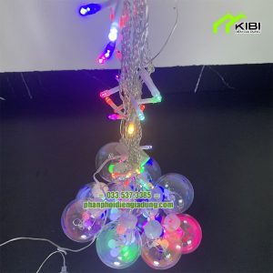 Đèn nháy mành bóng dài 3,5m với 12 bóng cầu