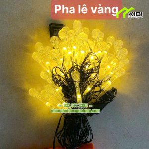 Đèn nháy trang trí hình pha lê sáng vàng và nhấp nháy đủ màu Đèn nháy trang trí hình pha lê sáng vàng và nhấp nháy đủ màu