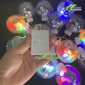 Đèn nháy mành bóng dài 3,5m với 12 bóng cầu