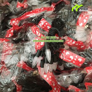 Đèn nháy trang trí dây đen chiều dài 3,7m Đèn nháy trang trí dây đen chiều dài 3,7m