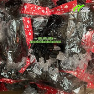 Đèn nháy trang trí dây đen chiều dài 3,7m Đèn nháy trang trí dây đen chiều dài 3,7m