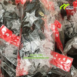 Đèn nháy trang trí dây đen chiều dài 3,7m Đèn nháy trang trí dây đen chiều dài 3,7m