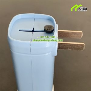 Đèn pin cầm tay mini KN - 2052 có đèn kiểm tra tiền giả (Đèn bin mini sử dụng pin sạc với chân sạc được thiết kế ngay dưới thân đèn)
