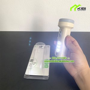 Đèn pin sạc điện DP - 9162 thiết kế nhỏ gọn, đa năng (Đèn pin loại nhỏ có thiết kế thêm đèn led chiếu sáng ở thân đèn)