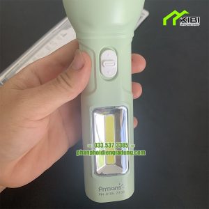 Đèn pin tích điện PM - 8105 siêu sáng, đa chức năng