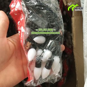 Đèn nháy trang trí dây đen chiều dài 3,7m Đèn nháy trang trí dây đen chiều dài 3,7m