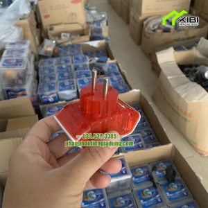 Ổ chia điện 3 ngả màu cam, chịu tải cao, chống move tốt
