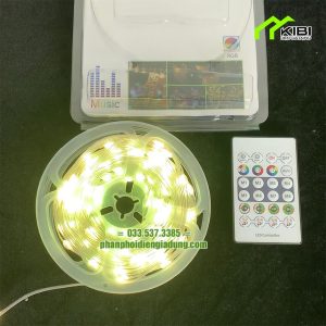Đèn dây led nháy đuổi nhiều màu có điều khiển từ xa Đèn dây led nháy đuổi nhiều màu có điều khiển từ xa