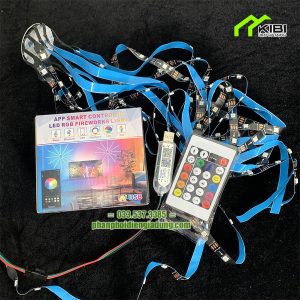 Đèn led pháo hoa ngoài trời nháy theo nhạc có điều khiển