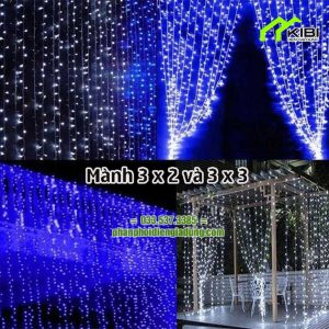 Đèn nháy thả mành kích thước 3x2m Đèn nháy thả mành kích thước 3x2m