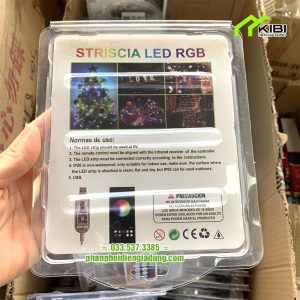 Đèn dây led nháy đuổi nhiều màu có điều khiển từ xa Đèn dây led nháy đuổi nhiều màu có điều khiển từ xa