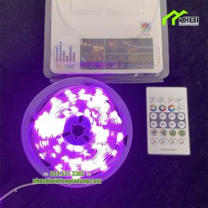 Đèn dây led nháy đuổi nhiều màu có điều khiển từ xa Đèn dây led nháy đuổi nhiều màu có điều khiển từ xa