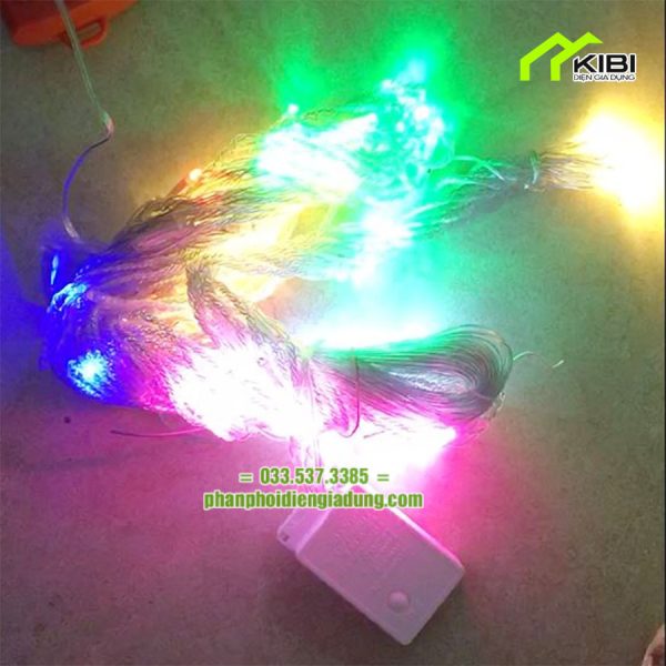 Đèn led thả ngoài trời rủ mành kích thước 3x3m
