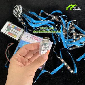 Đèn led pháo hoa ngoài trời nháy theo nhạc có điều khiển