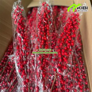 Cành đào đông 12 nhánh trang trí tết Cành đào đông 12 nhánh trang trí tết