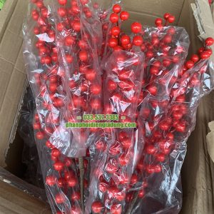 Cành đào đông 12 nhánh trang trí tết Cành đào đông 12 nhánh trang trí tết