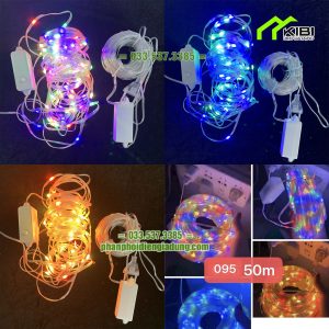 Đèn led ngoài trời thế hệ mới chiều dài 50m (Đèn led ngoài trời có thiết kế ấn tượng với nhiều màu sắc lung linh)