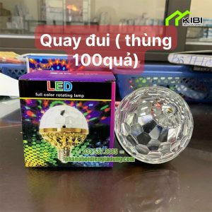 Đèn nháy theo nhạc led cầu mini dạng quay đui Đèn nháy theo nhạc led cầu mini dạng quay đui