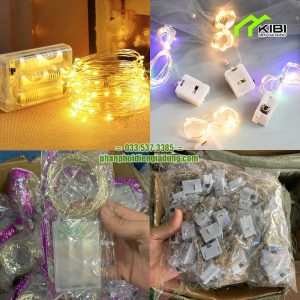 Đèn đom đóm nhấp nháy dài 2m sử dụng pin tiểu (2 dây) Đèn đom đóm nhấp nháy dài 2m sử dụng pin tiểu (2 dây)